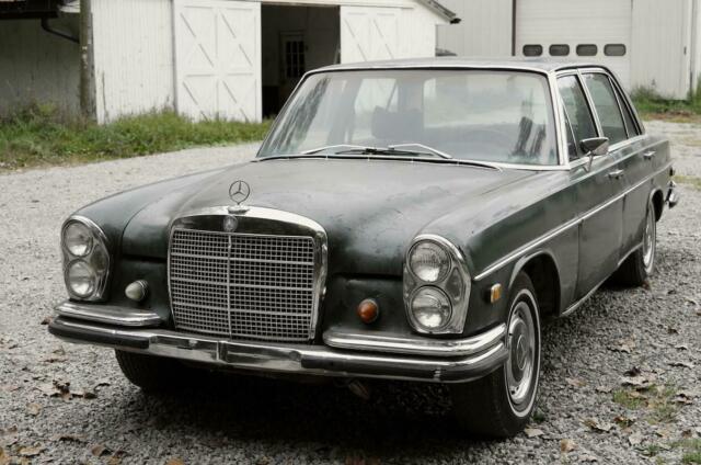 1969 Mercedes-Benz 300SEL 6.3 Sunroof Sedan Barn Find Project W109 No Reserve 1969 Mercedes-Benz 300-Series
