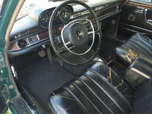 1969 Mercedes-Benz 300-Series 300SEL 6,3 in 268 Dark Green w. BLACK LEATHER - photo 10