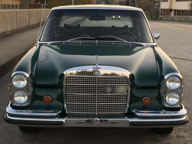 1969 Mercedes-Benz 300-Series 300SEL 6,3 in 268 Dark Green w. BLACK LEATHER - photo 5