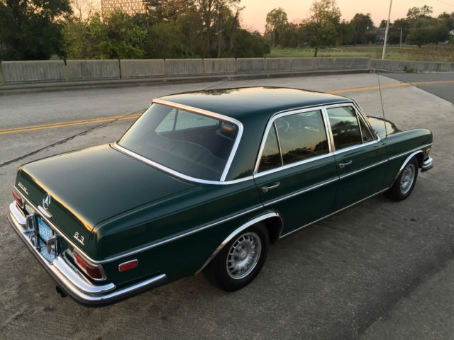 1969 Mercedes-Benz 300-Series 300SEL 6,3 in 268 Dark Green w. BLACK LEATHER - photo 7