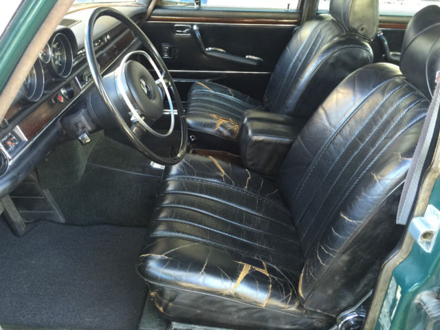 1969 Mercedes-Benz 300-Series 300SEL 6,3 in 268 Dark Green w. BLACK LEATHER - photo 9