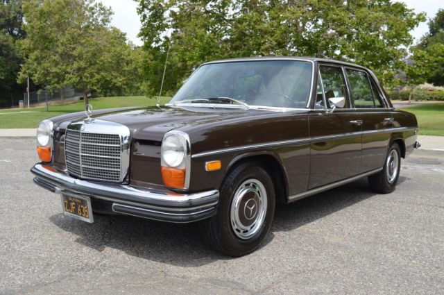 1969 Mercedes Highly Documented 1 Owner Euro Delivery California Car Unrestored 1969 Mercedes-Benz 200-Series --
