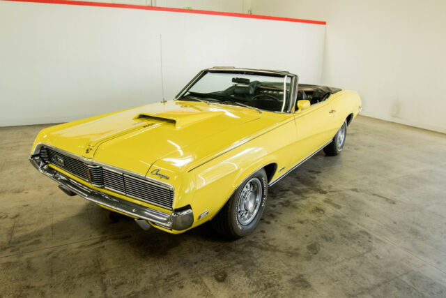 1969 Mercury Cougar 59818 Miles Yellow Convertible 1969 Mercury Cougar XR7