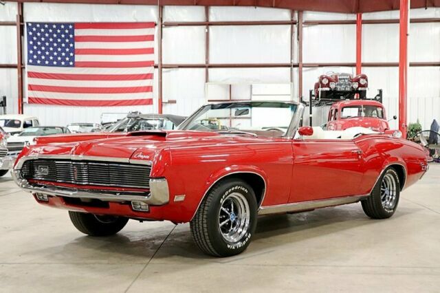 1969 Mercury Cougar 84755 Miles Red Convertible 351ci V8 Automatic 1969 Mercury Cougar --