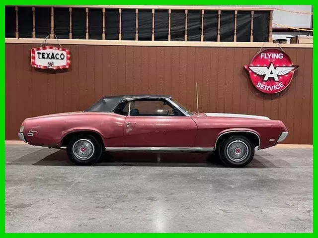 1969 Mercury Cougar Convertible 351 Windsor Copper Metallic 1969 Mercury Cougar Merc Cougar 351W, FMX Auto, Power Disc Brakes