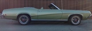 1969 Mercury Cougar convertible, all stock collectible, 351 W 4 bbl automatic AC 1969 Mercury Cougar base model (not XR7)