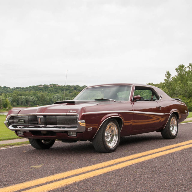 1969 Mercury Cougar Eliminator Tribute,H-code 351 CID Windsor V-8 engine 1969 Mercury Cougar