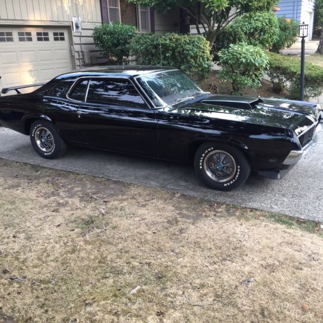 1969 Mercury Cougar Murdered Eliminator 1969 Mercury Cougar Blacked Out