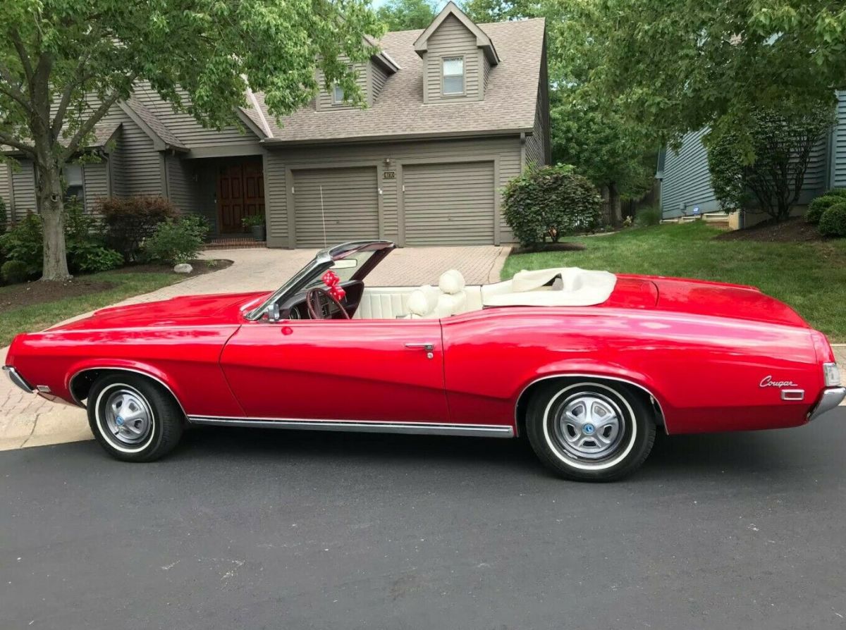 1969 Mercury Cougar Red 1969 Mercury Cougar