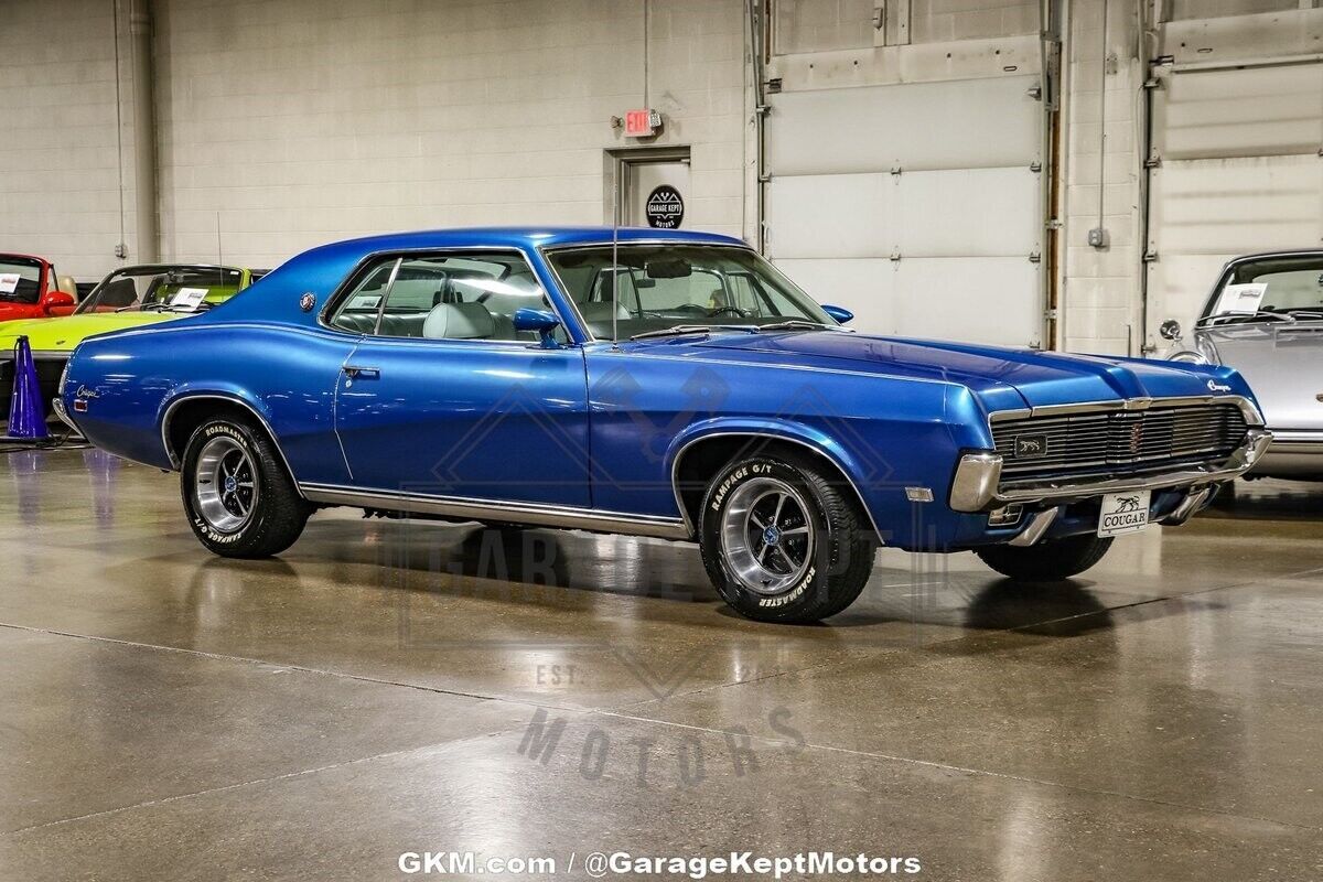 1969 Mercury Cougar XR7 Blue Coupe 351ci V8 59245 Miles 1969 Mercury Cougar XR7