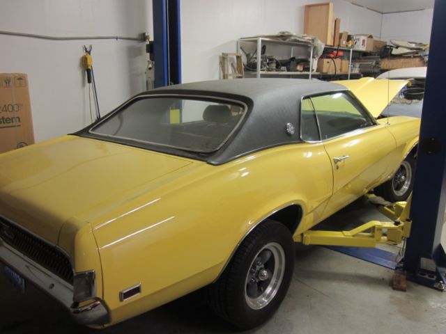 1969 Mercury Cougar XR7 in GREAT condition - very nice black leather interior 1969 Mercury Cougar XR7