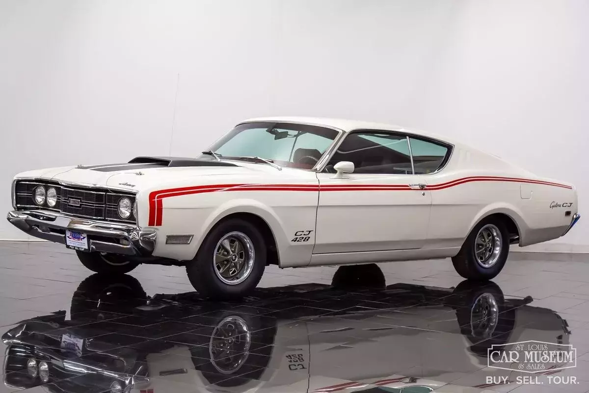 1969 Mercury Cyclone, White with 17728 Miles available now! 1969 Mercury Cyclone CJ428