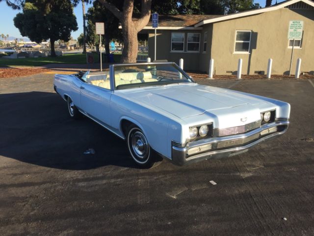 1969 Mercury Grand Marquis Convertible (Ford, One Owner) 1969 Mercury Grand Marquis