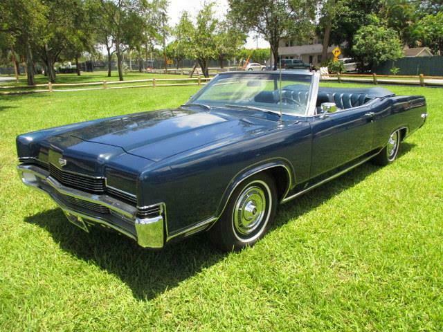 1969 Mercury Marquis Brougham Convertible 40,494 Miles Frame Off Restoration 1969 Mercury Grand Marquis Brougham Convertible