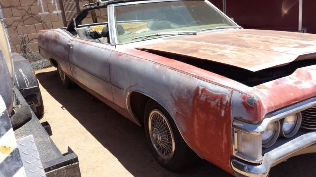1969 MERCURY MONTEREY CONVERTIBLE RAT ROD LOW RIDER 1969 Mercury Monterey CONVERTIBLE
