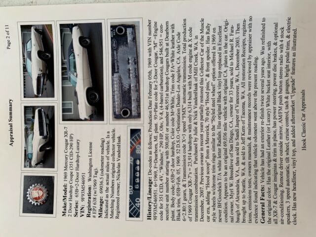 1969 Mercury Cougar XR7 - photo 3