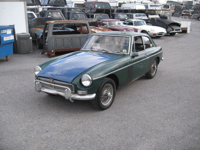 1969 MG B-GT coupe 1969 MG MGB