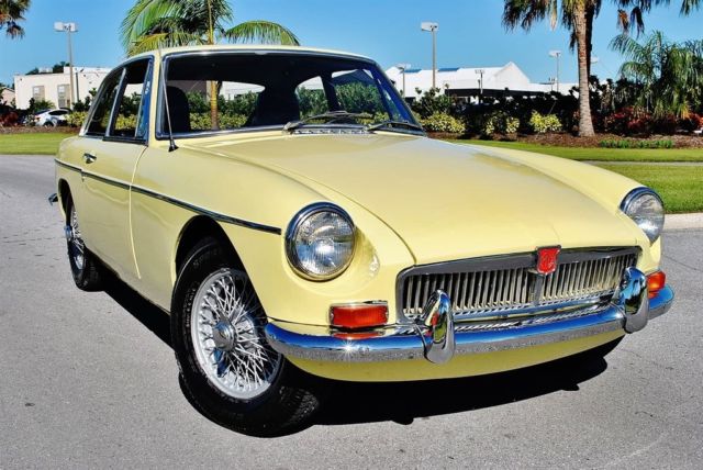 1969 MG B GT Coupe Absolutely Beautiful 1969 MG MGB GT Coupe Absolutely Beautiful