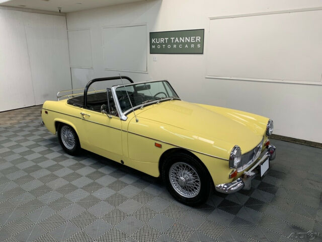 1969 MG MIDGET. 1275cc 4-SPEED, WIRE WHEELS. GENUINE CAR W / BELIEVED 48K MILES 1969 MG Midget 1969 MG MIDGET. 1275cc 4-SPEED, WIRE WHEELS