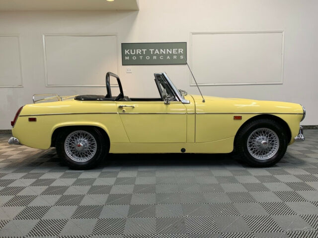 1969 MG Midget 1969 MG MIDGET. 1275cc 4-SPEED, WIRE WHEELS - photo 4