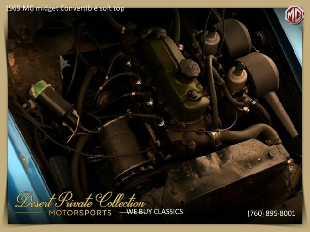 1969 MG Midget Convertible + soft top - photo 12