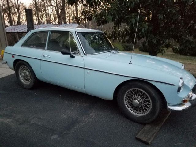 1969 MGB GT Fastback, Runs and Drives, Great project car to build 1969 MG MGB Standard