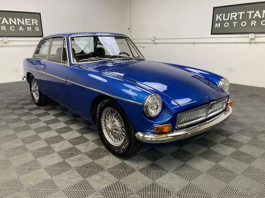 1969 MGB GT. FULLY RESTORED CAR, BOTH COSMETICALLY AND MECHANICALLY. 1969 MG MGB 1969 MGB GT SPORTS COUPE. LE MANS BLUE METALLIC