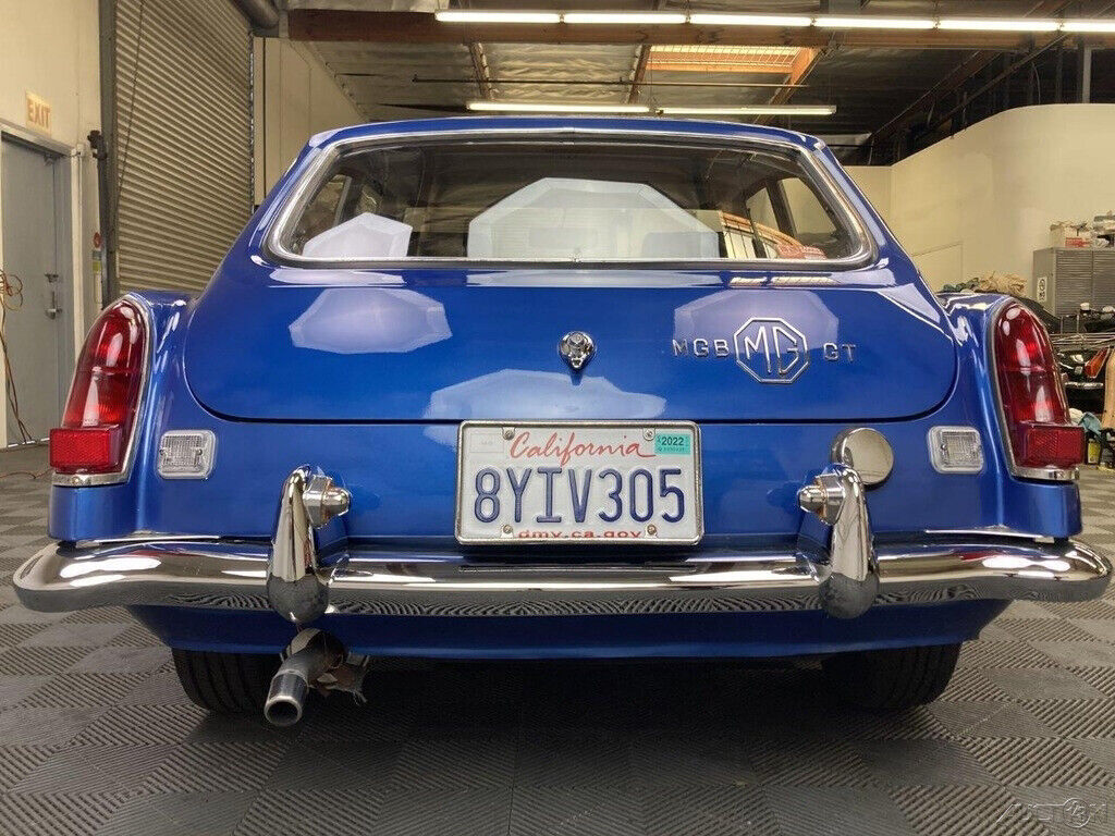1969 MG MGB 1969 MGB GT SPORTS COUPE. LE MANS BLUE METALLIC - photo 10