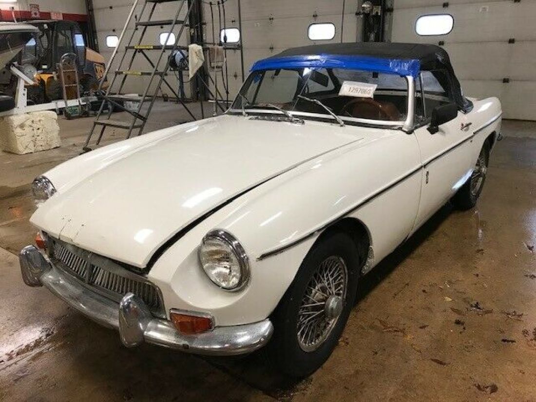 1969 MGB *JUNK BILL OF SALE* NO TITLE T1297068 1969 MG MGB