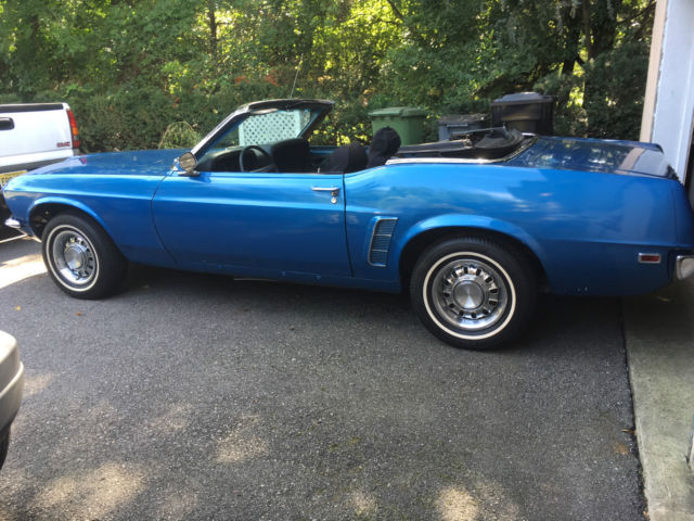 1969 MUSTANG CONVERTIBLE-DAILY DRIVER-ALMOST DONE! V8-AUTO TRANS 1969 Ford Mustang