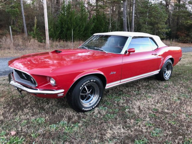 1969 mustang convertible H code Restored bottom pictures 1969 Ford Mustang convertible