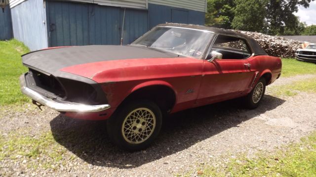 1969 Ford Mustang and 1969 mustang mach 1 with no reserve