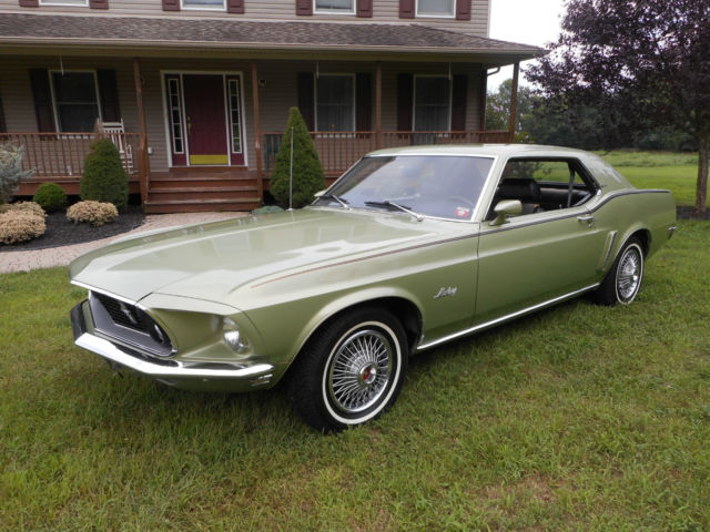 1969 Mustang Grande with 74,000 orig miles 85% orig paint garaged and unmolested 1969 Ford Mustang