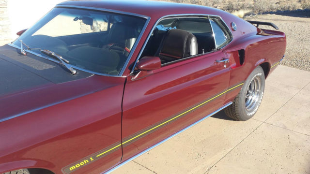 1969 mustang mach 1 428 CJ R Code Shaker 1969 Ford Mustang