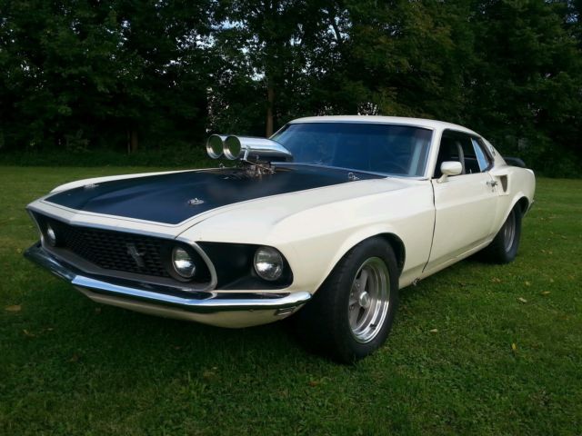 1969 Mustang Mach 1 428CJ Drag Car 1969 Ford Mustang
