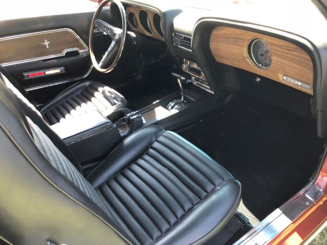 1969 Ford Mustang 428 COBRA JET - DELUXE INTERIOR - photo 10