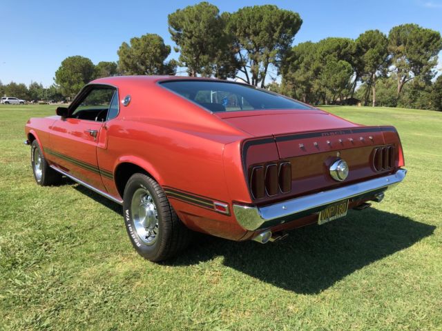 1969 Ford Mustang 428 COBRA JET - DELUXE INTERIOR - photo 8