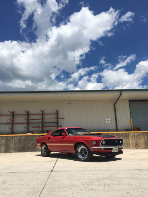 1969 Mustang Mach 1 w/ numbers matching & Marti Report 1969 Ford Mustang