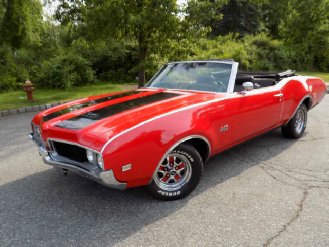 1969 Olds 442-Convertible- Real Deal- Matching #- Auto-A/C-MINT 1969 Oldsmobile 442