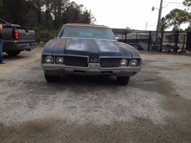 1969 Oldsmobile 442 400 4speed! factory AC, pwr disk brakes! Numbers Matching!! 1969 Oldsmobile 442 Cutlass