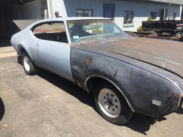 1969 oldsmobile 442 bucket seat car! no reserve 1969 Oldsmobile 442
