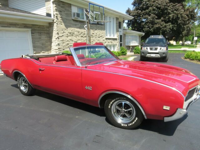 1969 OLDSMOBILE 442 CONBERTIBLE 1969 Oldsmobile 442