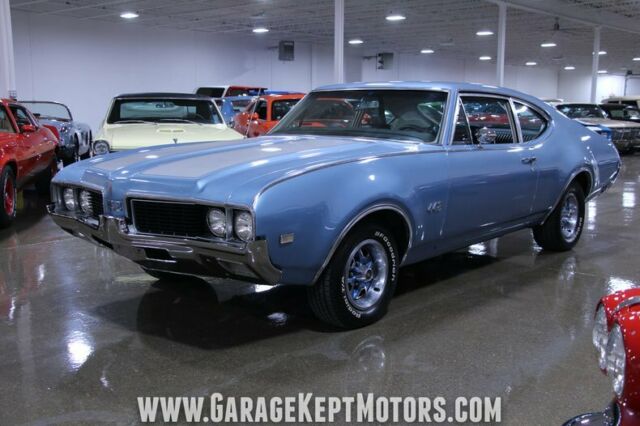 1969 Oldsmobile 442 Nassau Blue Coupe 48187 Miles 1969 Oldsmobile 442 --