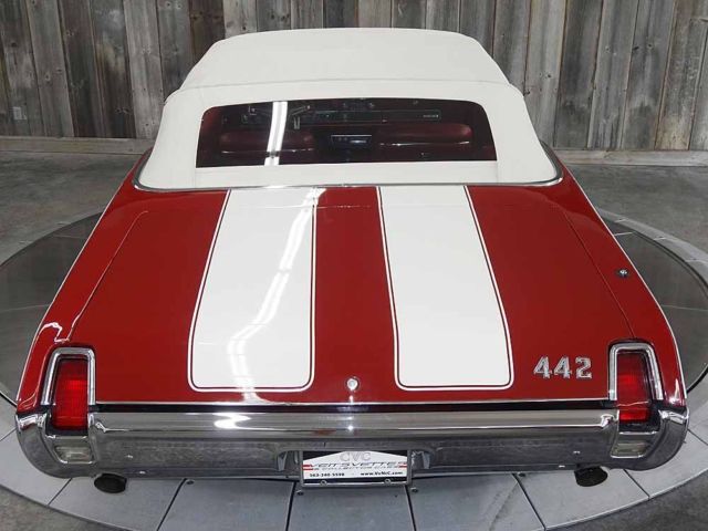 1969 Oldsmobile 442 #'S MATCH AC AUTO CONVERTIBLE RESTORED CLEAN - photo 11