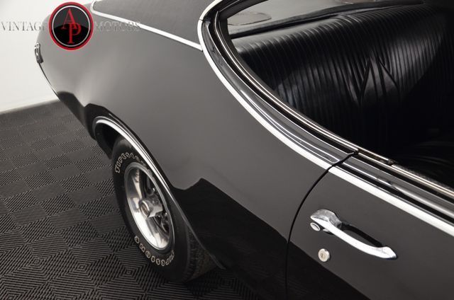 1969 Oldsmobile 442 V8 AUTO AC TRIPLE BLACK!! - photo 12