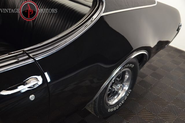 1969 Oldsmobile 442 V8 AUTO AC TRIPLE BLACK!! - photo 7