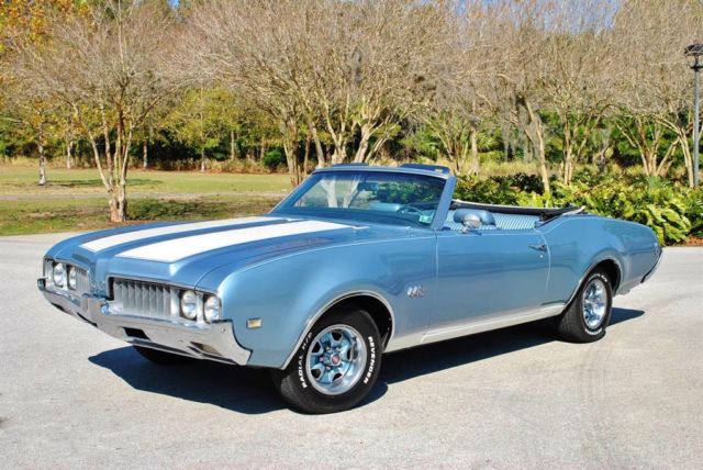 1969 Oldsmobile Cutlass 442 Convertible Tribute 455 V8 A/C PS PB - photo 10