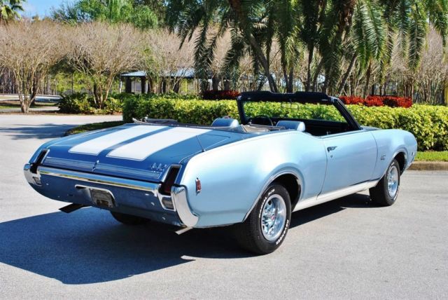 1969 Oldsmobile Cutlass 442 Convertible Tribute 455 V8 A/C PS PB - photo 4