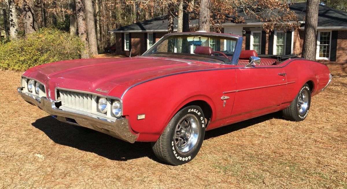 1969 Oldsmobile Cutlass S Convertible Fresh Rebuilt 350 auto buckets NO RESERVE! 1969 Oldsmobile Cutlass NO Reserve!