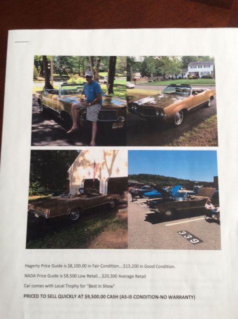1969 Oldsmobile Eighty-Eight 2-Door Convertible - photo 11
